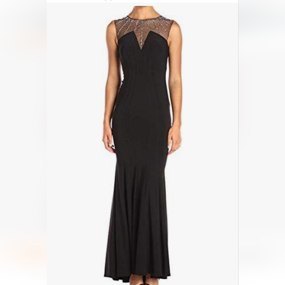 Betsy & Adam Black Dress